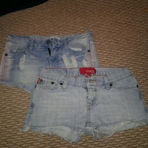2 Pairs of Hollister Shorts